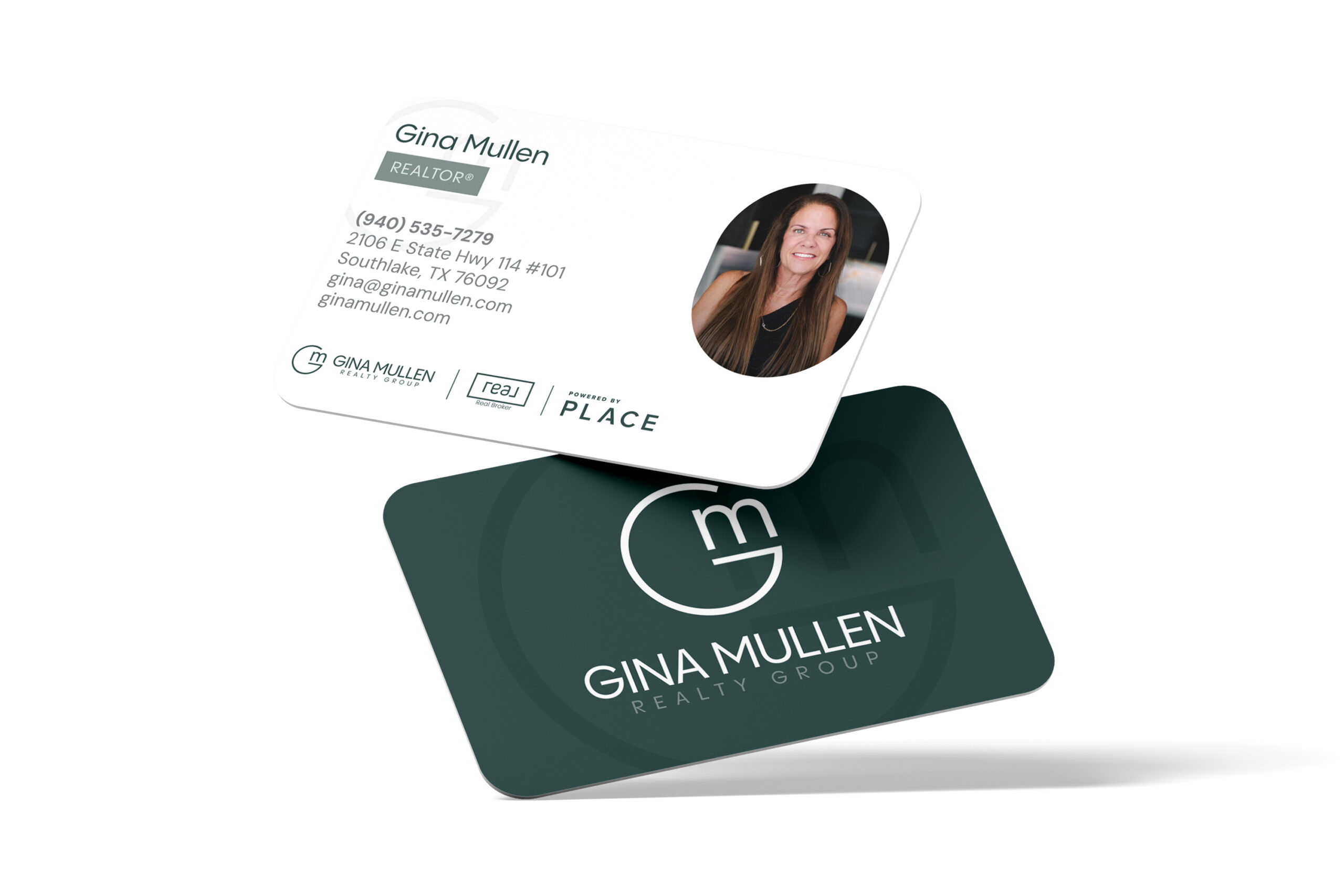 PLACE | Gina Mullen Realty Group Business Card